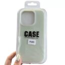 Coque iPhone en silicone - Vert