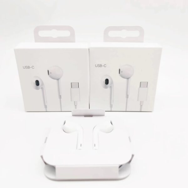 Écouteurs Filaire USB-C avec Micro – Compatible iPhone 17 & Android