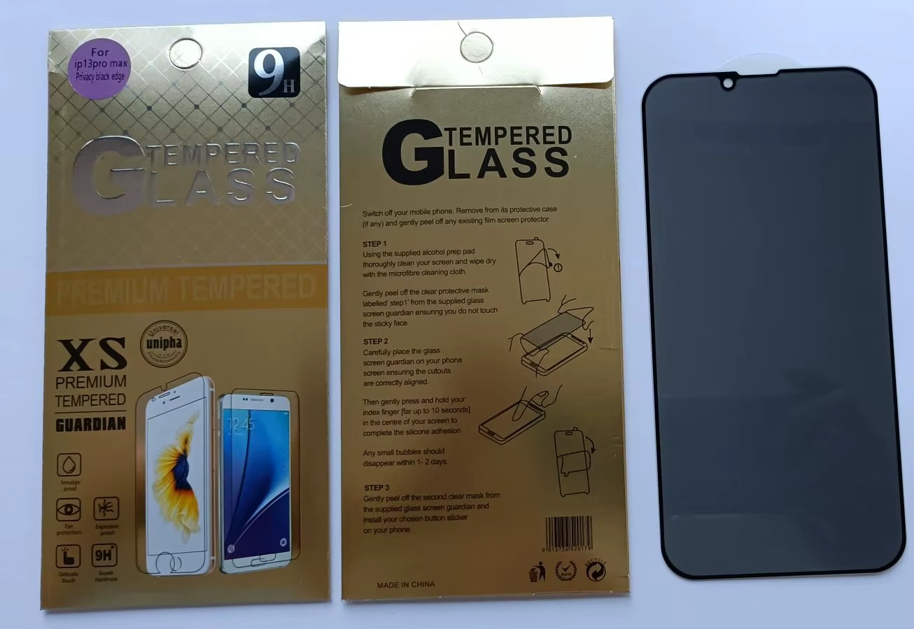 Film iPhone Verre Trempé Anti-Peep Premium – Plein Écran – Image 7