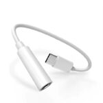 Adaptateur USB-C vers Jack 3.5 mm - Blanc
