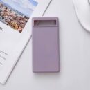 Coque Antichoc en Silicone Liquide avec Doublure Microfibre pour Google Pixel 6 - 9 Pro XL - Violet