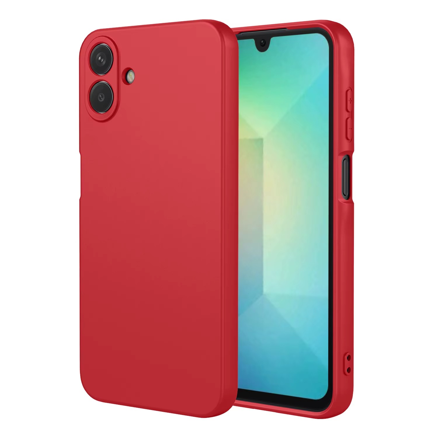 Coque en Silicone Souple Mat avec Doublure Microfibre pour Samsung Galaxy A07 / A17 / A06 / A16 / A05s – Image 2