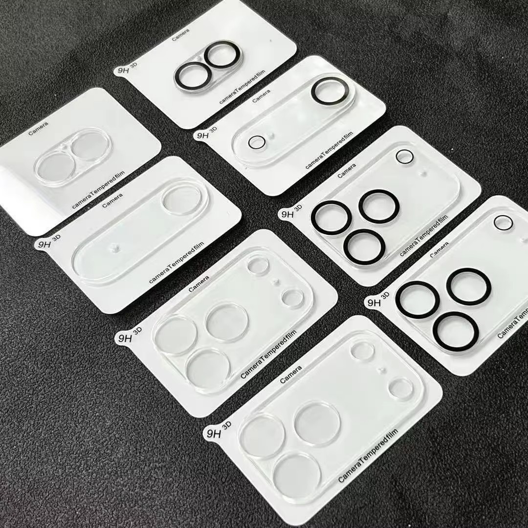 Protection d’objectif en verre trempé pour Iphone 0,33 mm