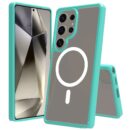 Coque Samsung en acrylique magnétique transparent - Émeraude