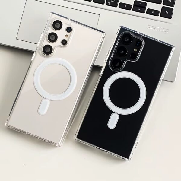 Coque Samsung Magnétique Transparent Antichoc