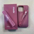 Coque Rhode iPhone silicone avec gloss à lèvres - Bronzage Salé