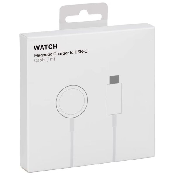 Chargeur magnétique USB-C Ultra 2 – Apple Watch Series 7‑9 & SE, portable, nylon