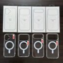 Coque iPhone arrière transparent magnétique en acrylique  – Coque antichoc et élégante