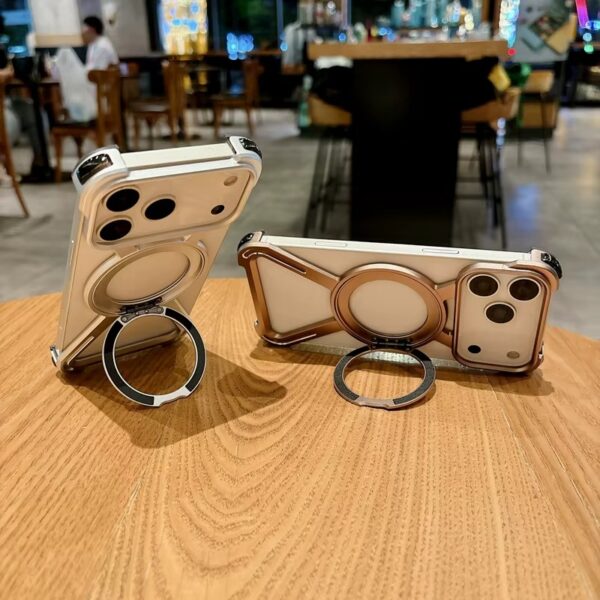 Coque Aluminium avec Anneau de Protection – iPhone 17 Pro Max/17 Air