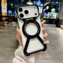 Coque Aluminium avec Anneau de Protection – iPhone 17 Pro Max/17 Air - Noir