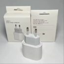 Chargeur mural 20W USB-C PD – iPhone 11‑16 Pro Max, US/EU - UE - White