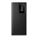 Étui Intelligent Samsung Galaxy Luxe Cuir - Série S - Noir