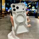 Coque Aluminium avec Anneau de Protection – iPhone 17 Pro Max/17 Air - Gris