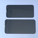 Film iPhone Verre Trempé Anti-Peep Premium – Plein Écran - Noir + sans emballage