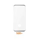 Protecteur d'écran en verre anti-explosion de colle de bord 3D de qualité supérieure - S20+Blanc HD